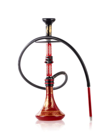 Cubic X Hookah - Red - Image 3